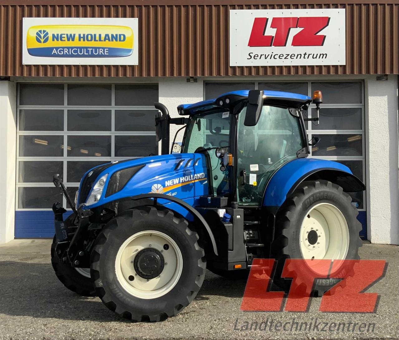 Traktor of the type New Holland T6.160 DC STAGE V, Neumaschine in Ampfing (Picture 1)