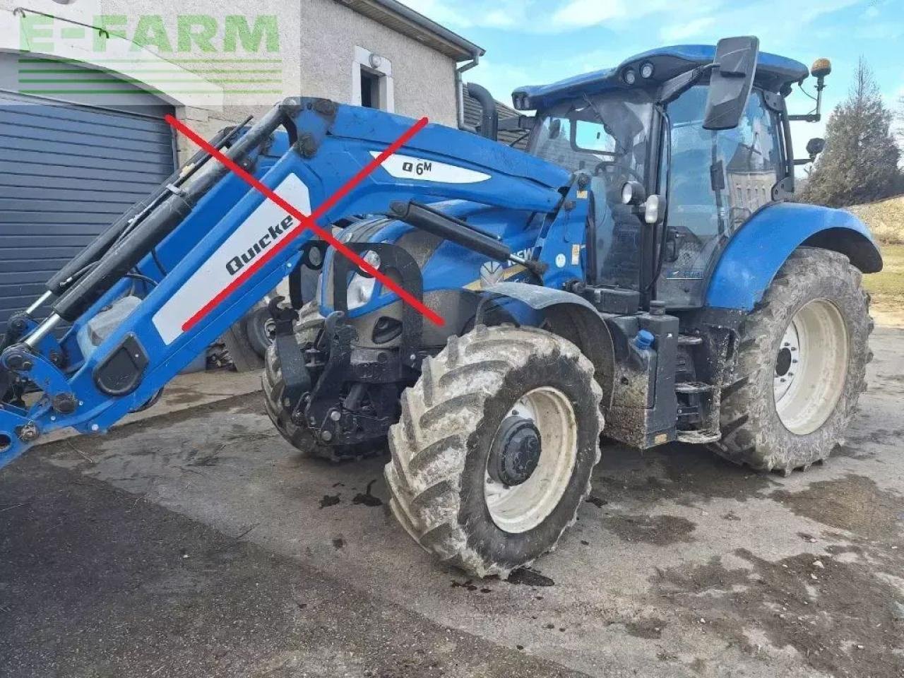 Traktor typu New Holland t6.160, Gebrauchtmaschine v CHAUVONCOURT (Obrázek 1)