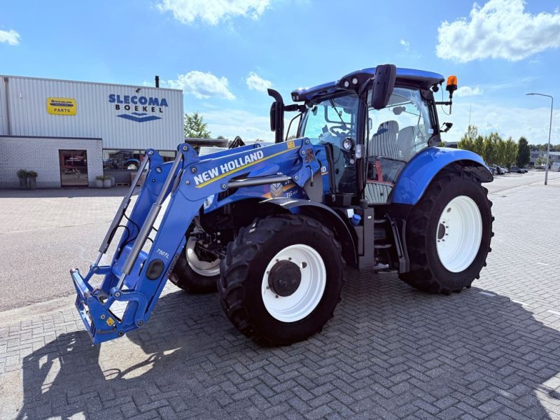 Traktor des Typs New Holland T6.165 AC + TL750 Voorlader, Gebrauchtmaschine in BOEKEL (Bild 1)