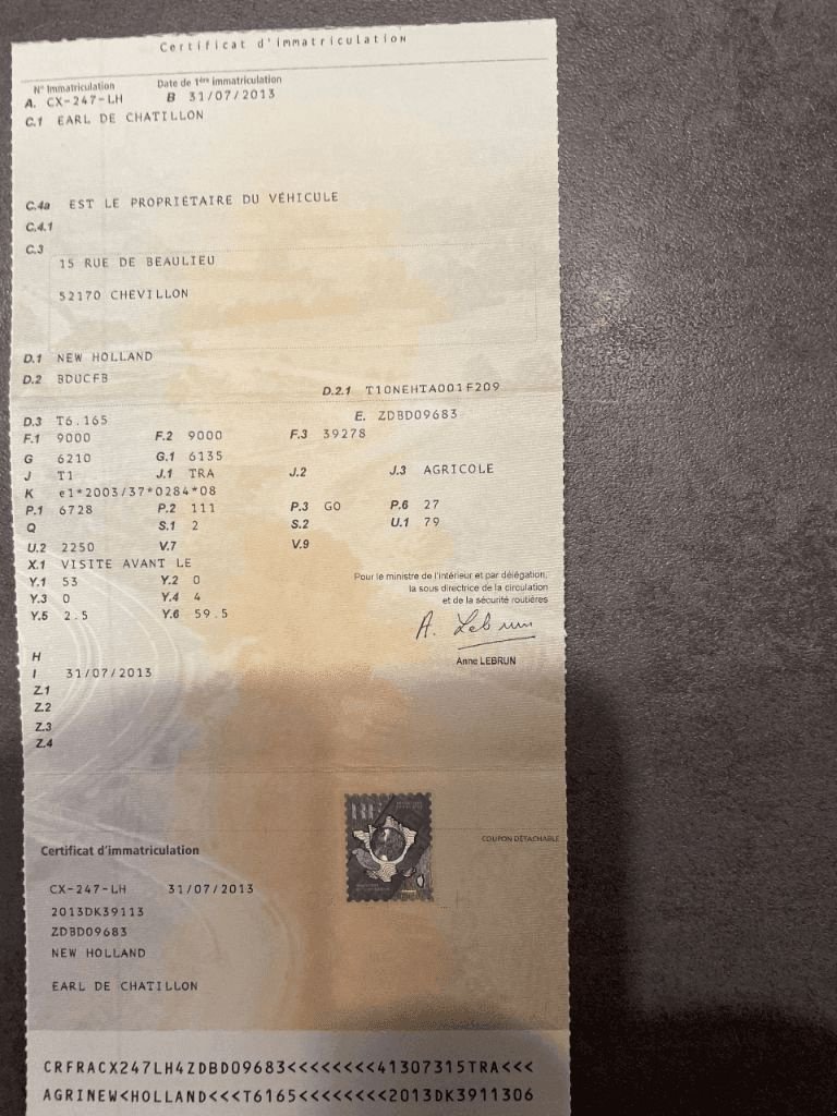 Traktor del tipo New Holland T6.165 EC, Gebrauchtmaschine In Roches-sur-Marne (Immagine 4)