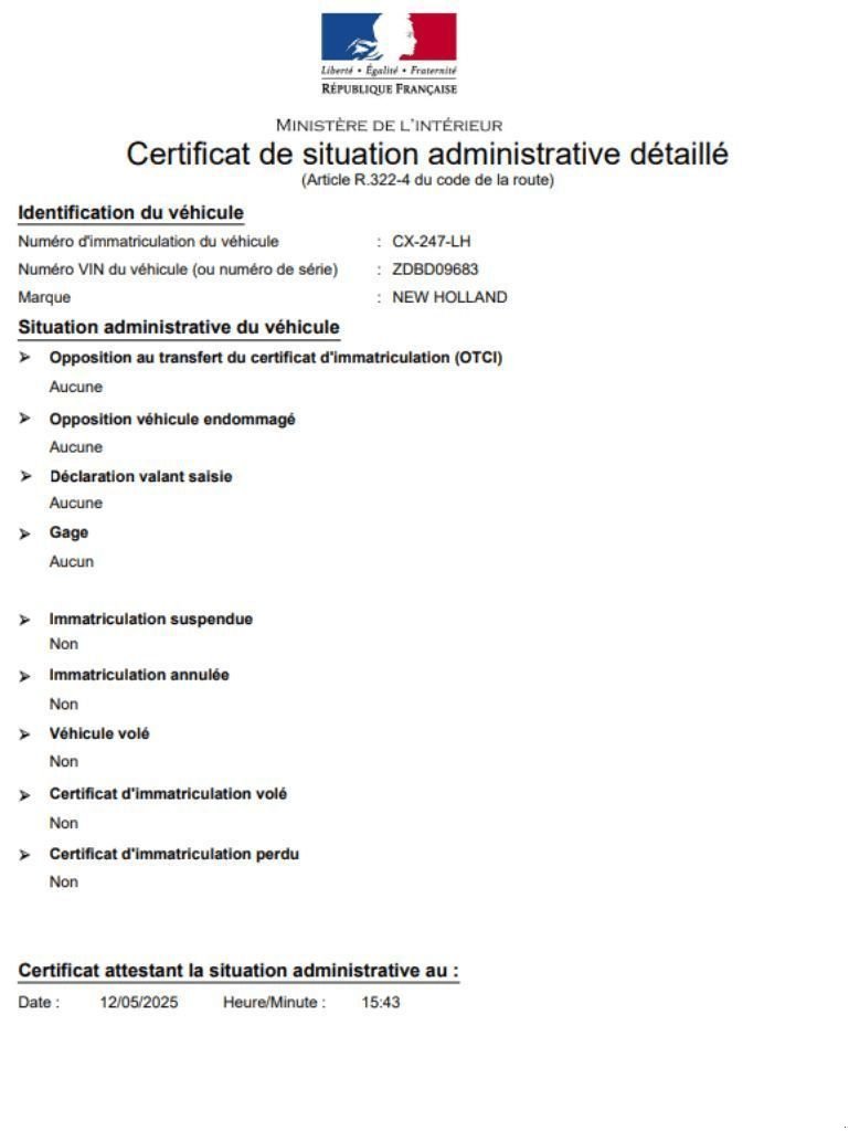 Traktor del tipo New Holland T6.165 EC, Gebrauchtmaschine In Roches-sur-Marne (Immagine 10)