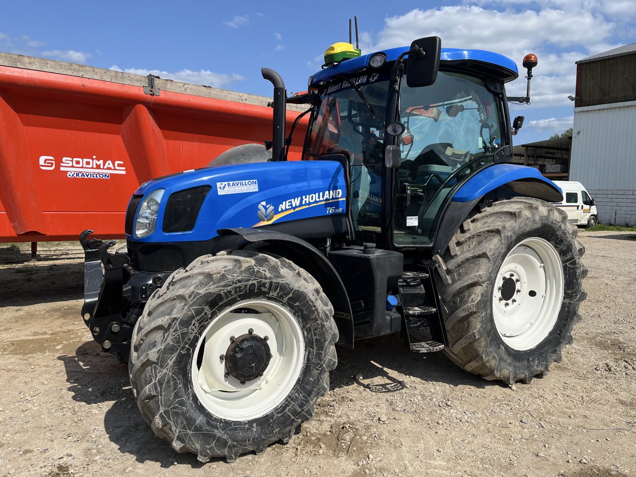 Traktor a típus New Holland T6.165, Gebrauchtmaschine ekkor: VERT TOULON (Kép 1)
