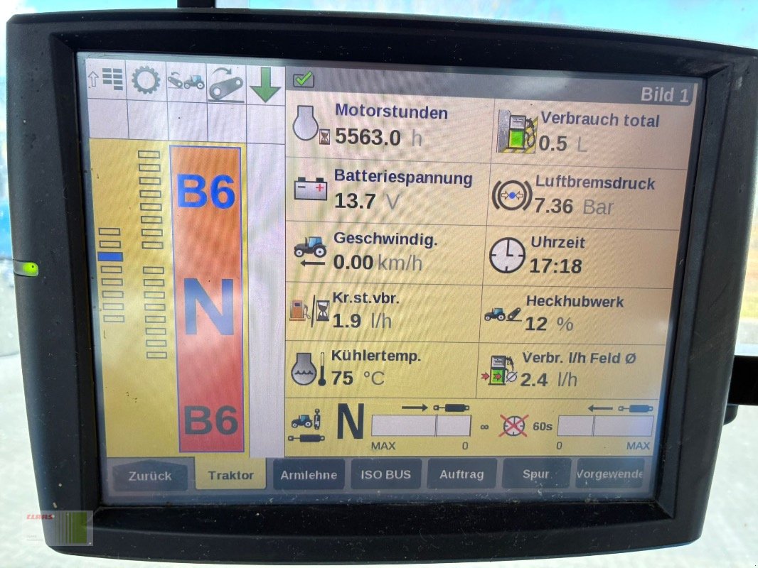 Traktor типа New Holland T6.175 Dynamic Command, Gebrauchtmaschine в Weddingstedt (Фотография 6)