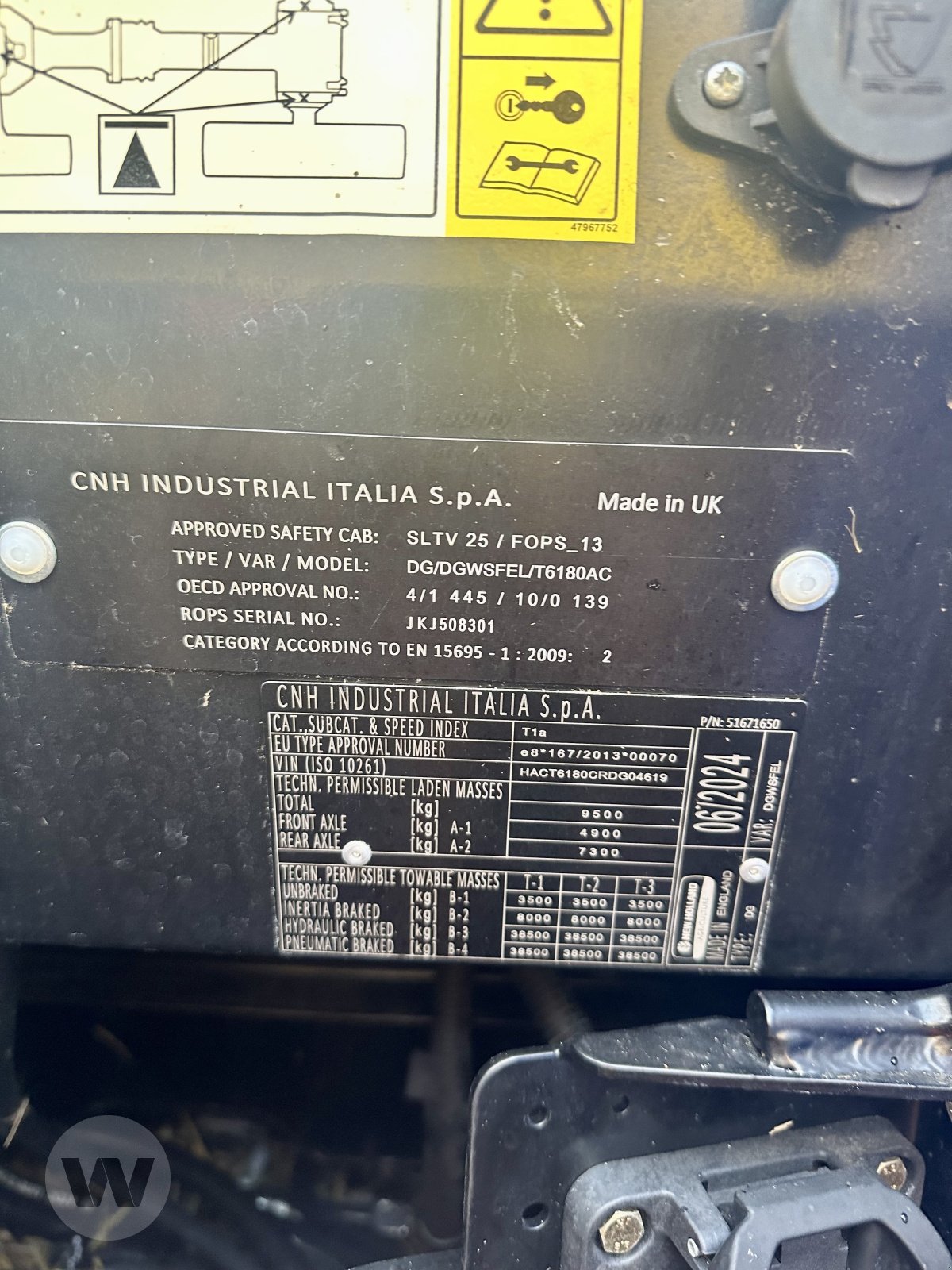 Traktor des Typs New Holland T6.180 , Gebrauchtmaschine in Husum (Bild 2)