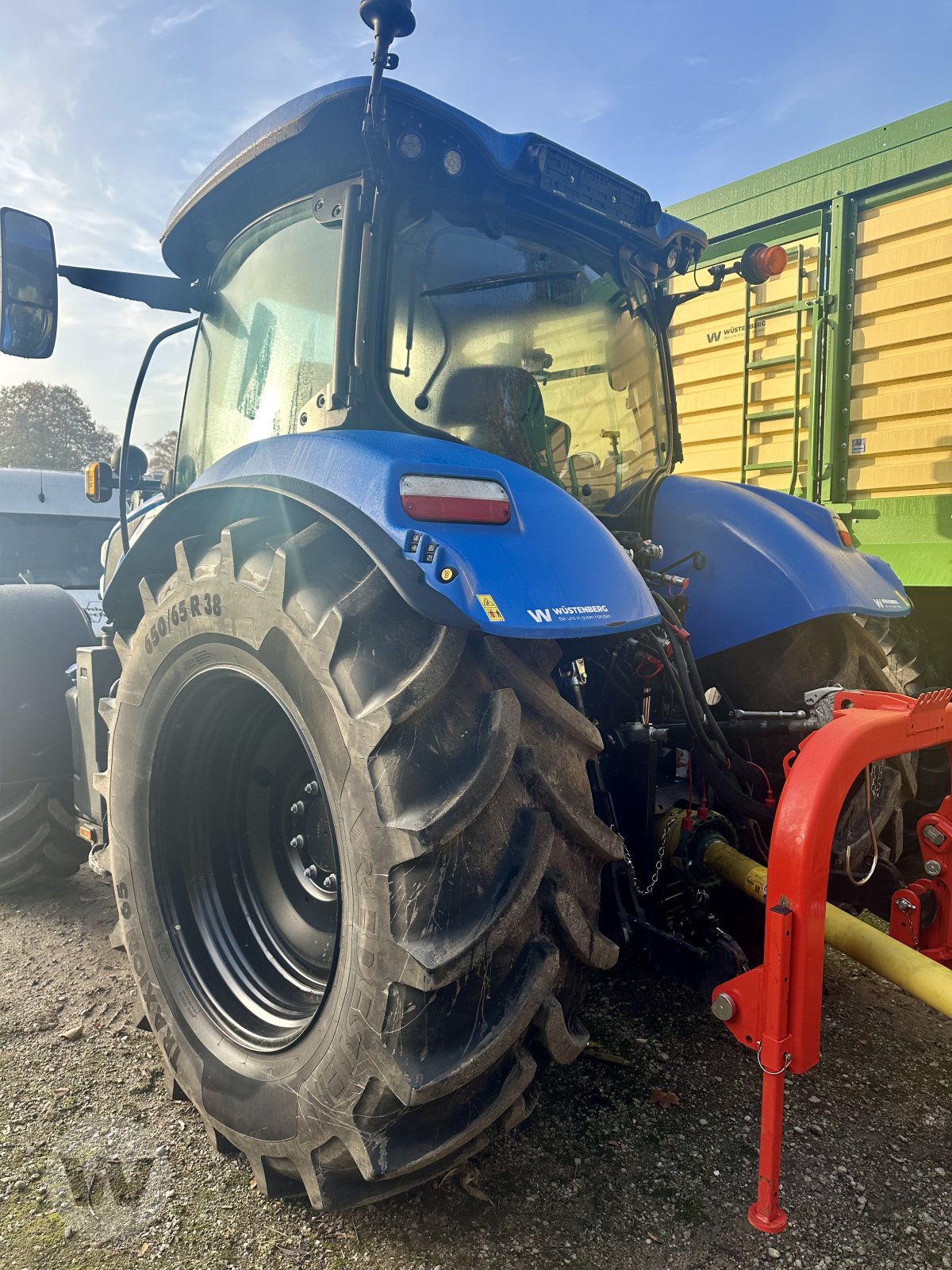 Traktor des Typs New Holland T6.180 , Gebrauchtmaschine in Husum (Bild 5)