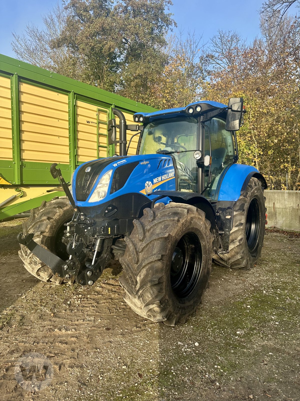 Traktor des Typs New Holland T6.180 , Gebrauchtmaschine in Husum (Bild 8)