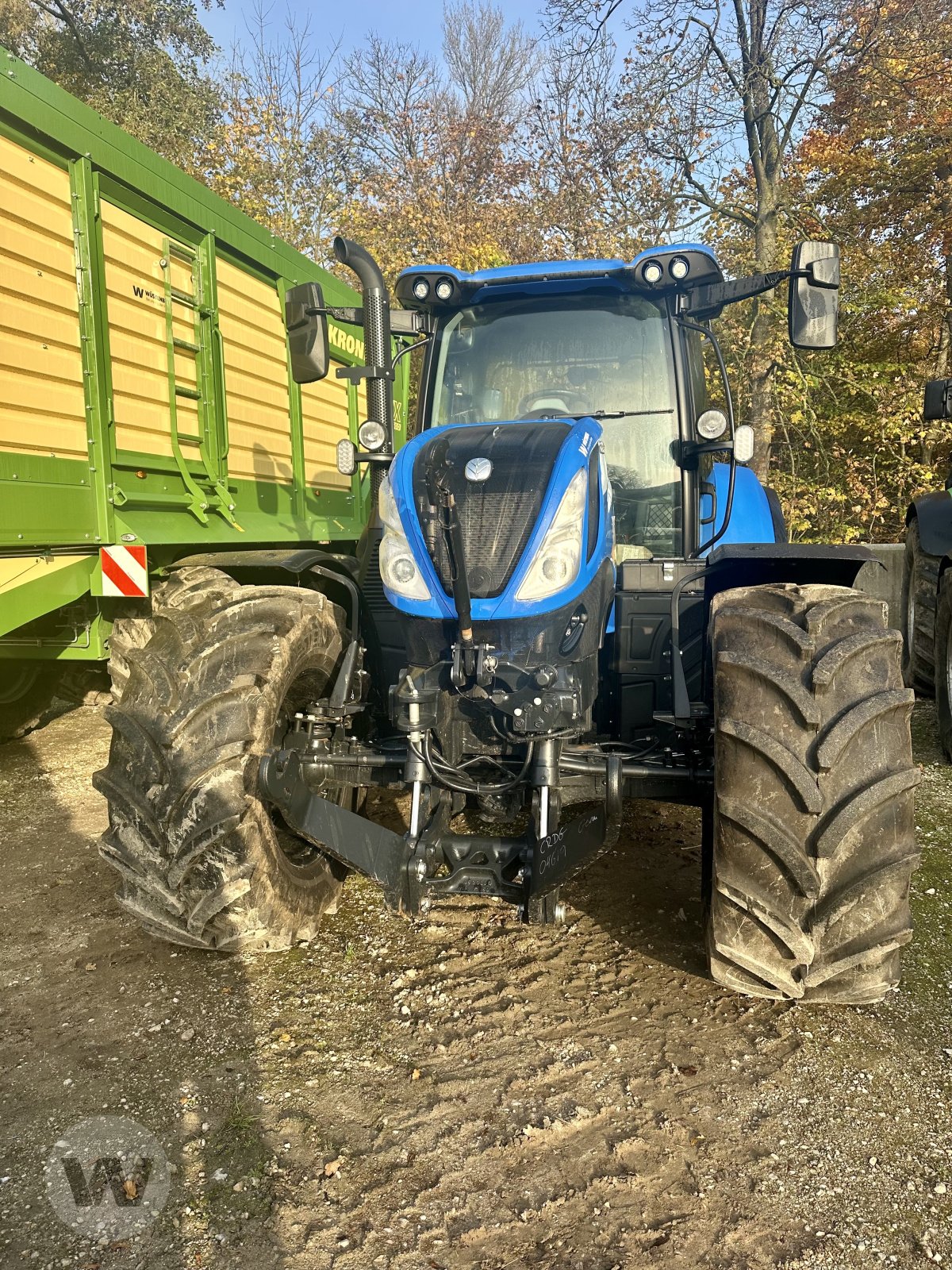 Traktor des Typs New Holland T6.180 , Gebrauchtmaschine in Husum (Bild 9)