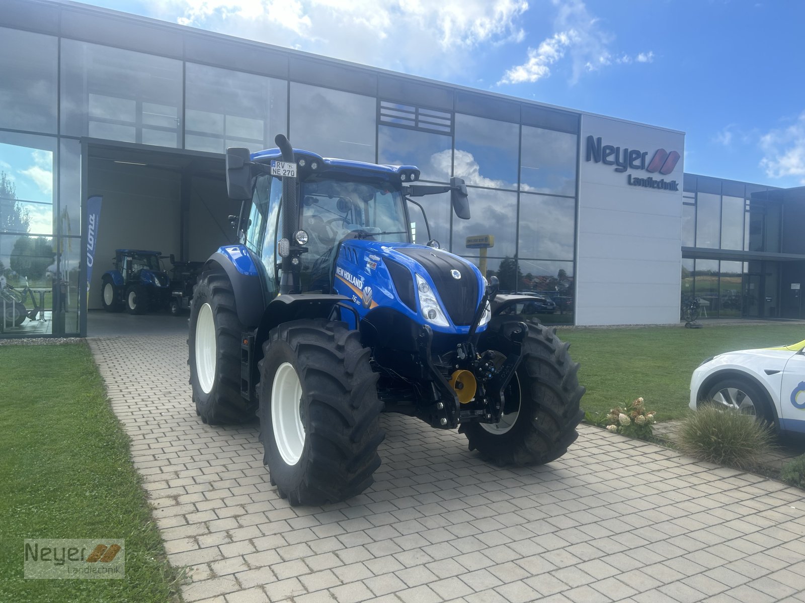 Traktor του τύπου New Holland T6.180 AC BaseTec, Neumaschine σε Bad Waldsee Mennisweiler (Φωτογραφία 1)