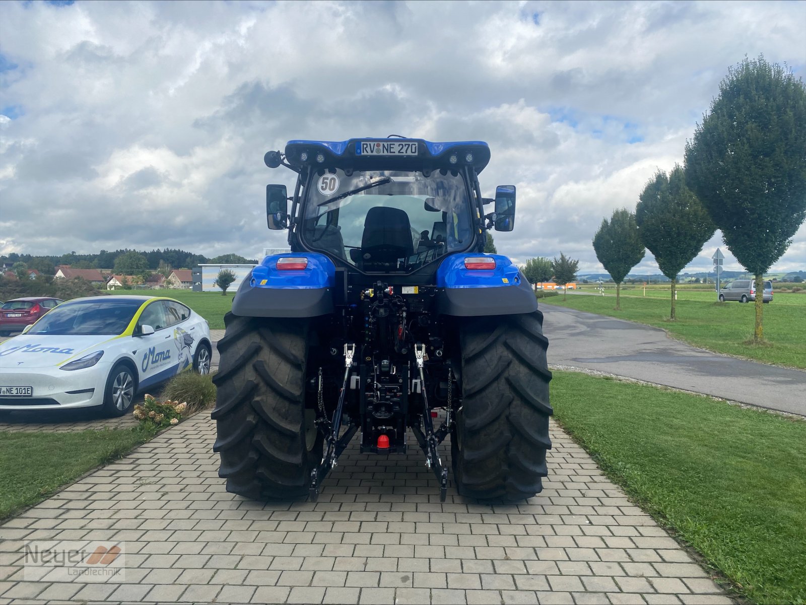 Traktor του τύπου New Holland T6.180 AC BaseTec, Neumaschine σε Bad Waldsee Mennisweiler (Φωτογραφία 3)