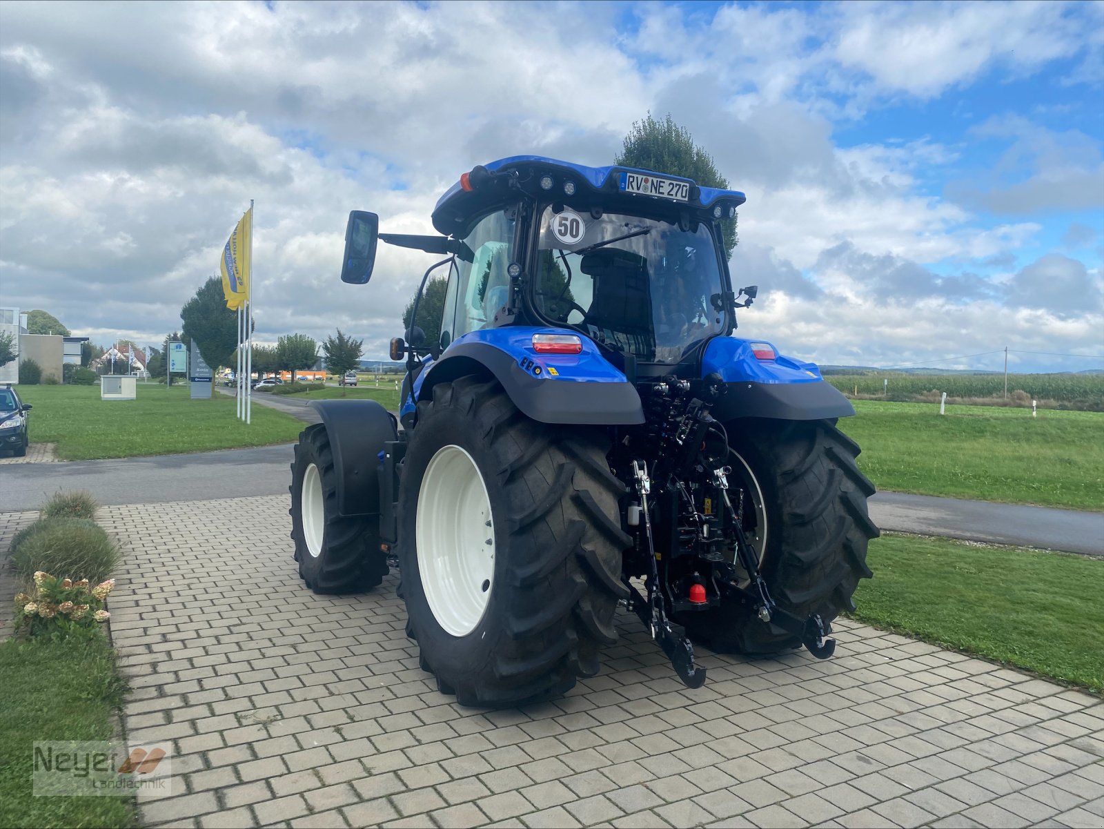Traktor του τύπου New Holland T6.180 AC BaseTec, Neumaschine σε Bad Waldsee Mennisweiler (Φωτογραφία 7)
