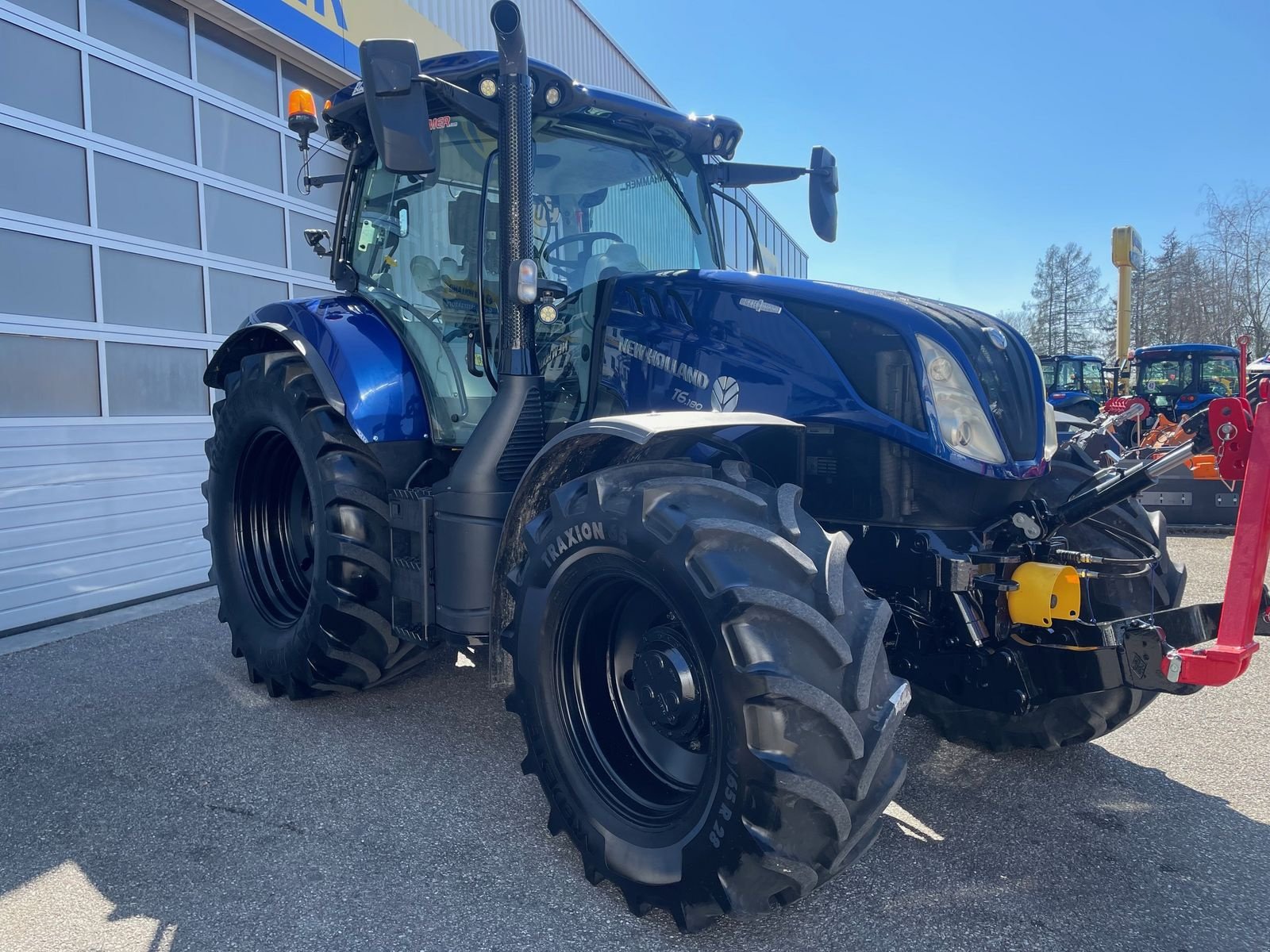 Traktor van het type New Holland T6.180 Auto Command SideWinder II, Gebrauchtmaschine in Burgkirchen (Foto 10)