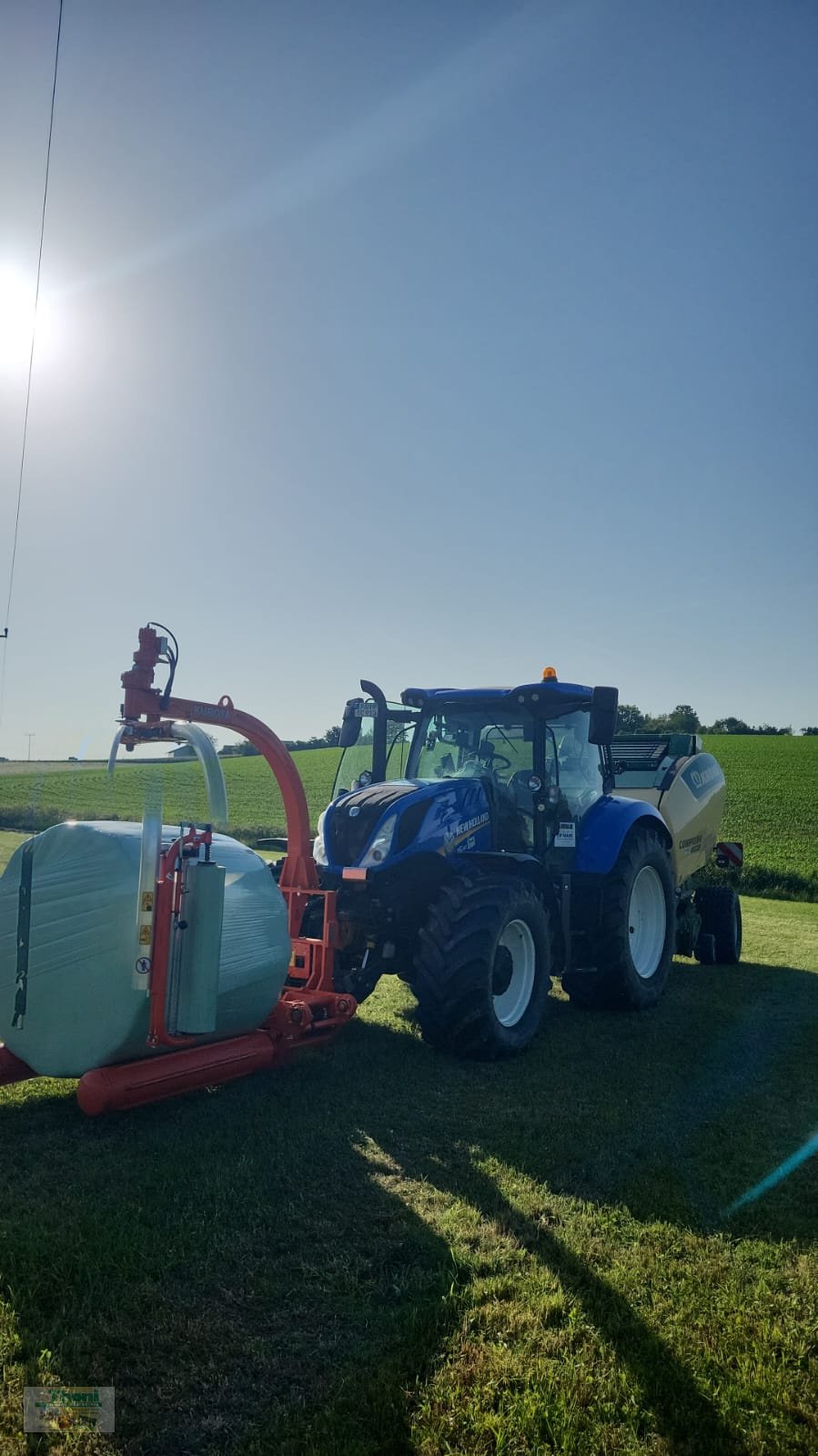 Traktor of the type New Holland T6.180 DC, Gebrauchtmaschine in Tann (Picture 1)