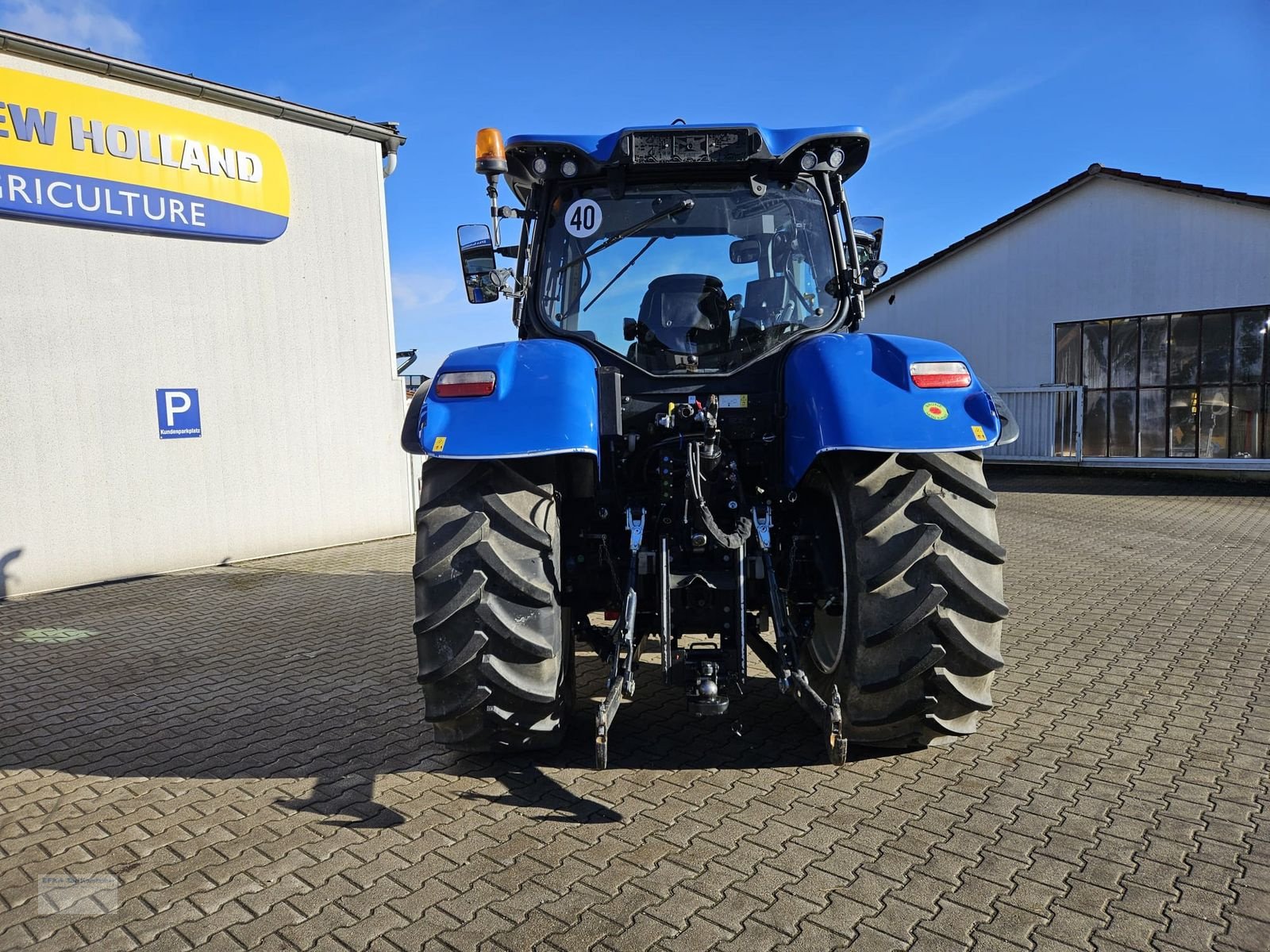 Traktor типа New Holland T6.180 Dynamic Command SideWinder II, Gebrauchtmaschine в Erlbach (Фотография 5)