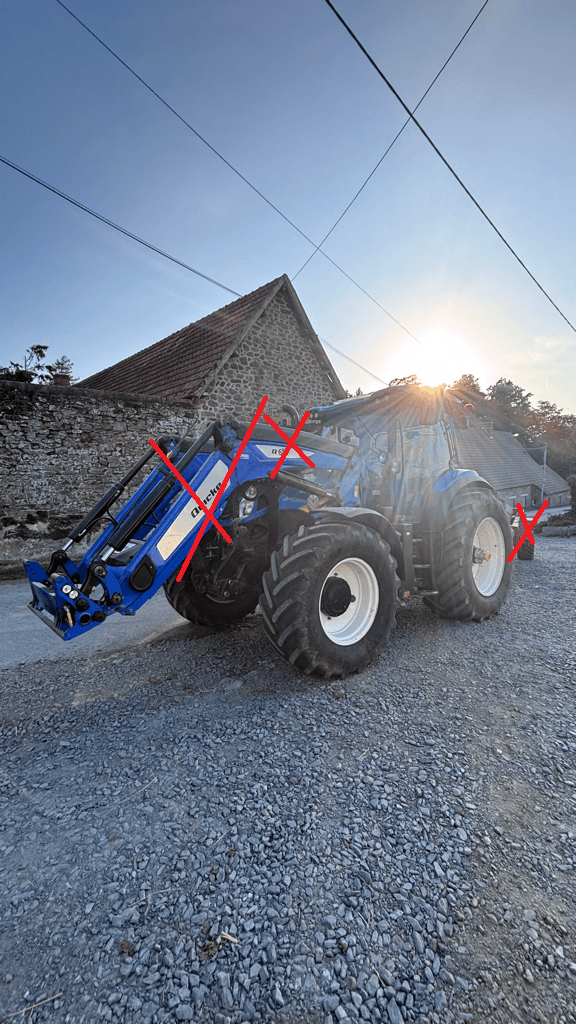 Traktor типа New Holland T6.180 DYNAMIC COMMAND, Gebrauchtmaschine в CONDE SUR VIRE (Фотография 1)