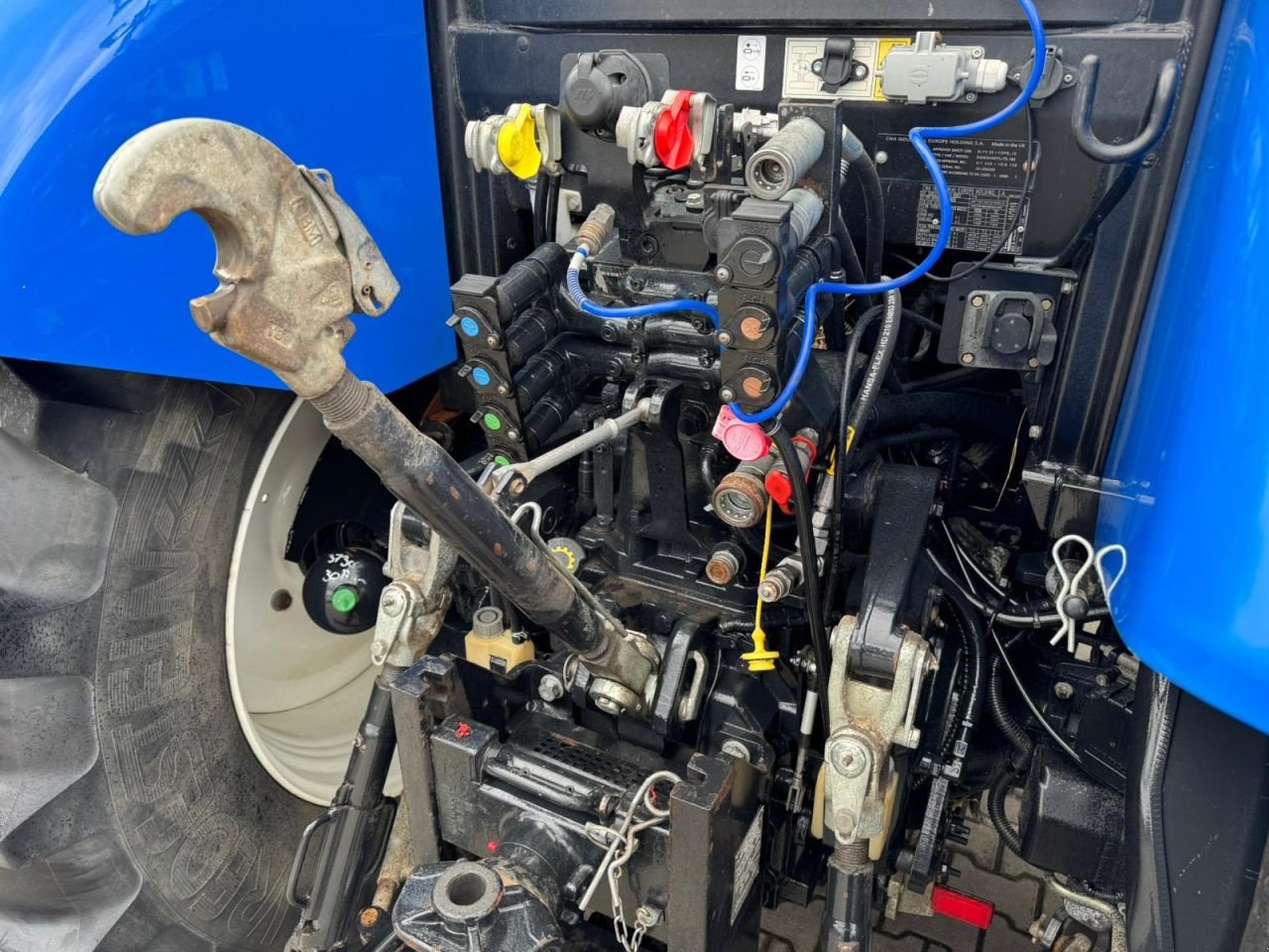 Traktor a típus New Holland T6.180 Dynamic Command, Gebrauchtmaschine ekkor: Daarle (Kép 8)