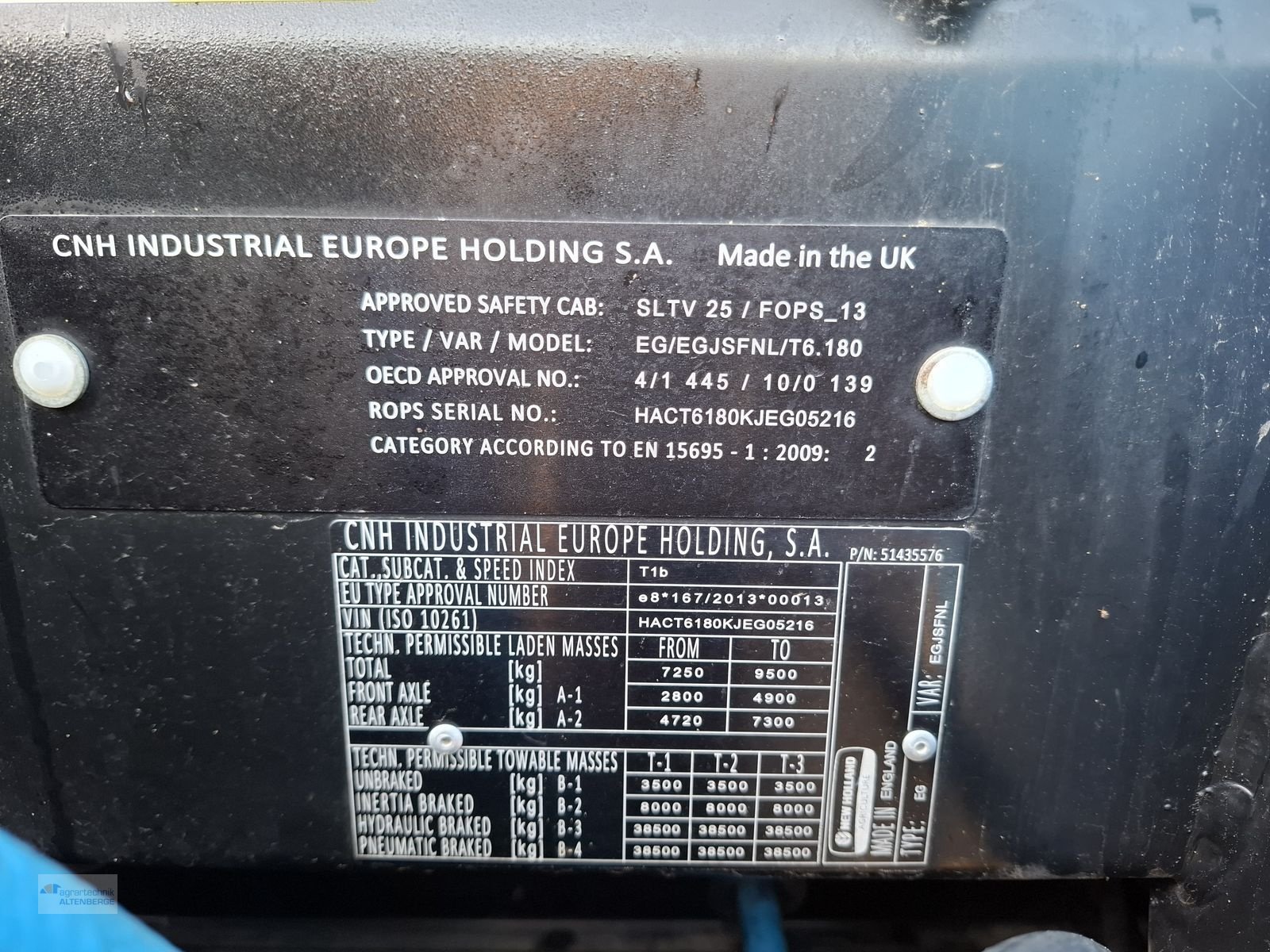 Traktor za tip New Holland T6.180 Electro Command, Gebrauchtmaschine u Altenberge (Slika 10)