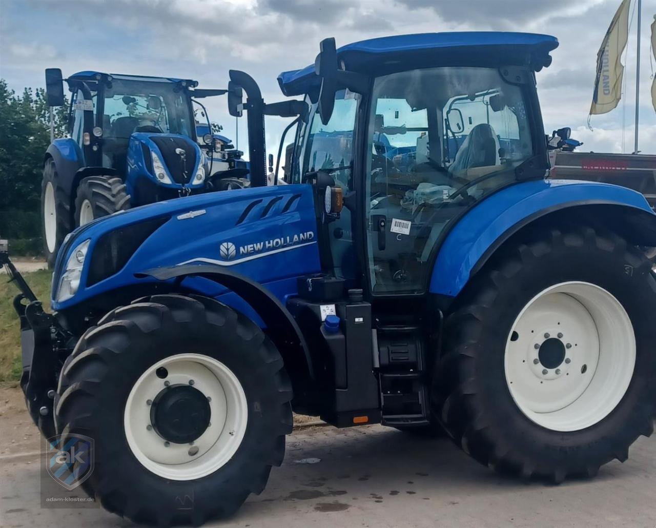 Traktor des Typs New Holland T6.180AC, Neumaschine in Mörstadt (Bild 2)