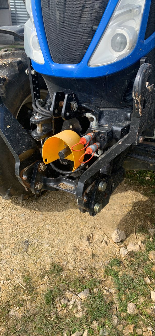 Traktor типа New Holland T6.180dct, Gebrauchtmaschine в Saint-Nabord (Фотография 5)