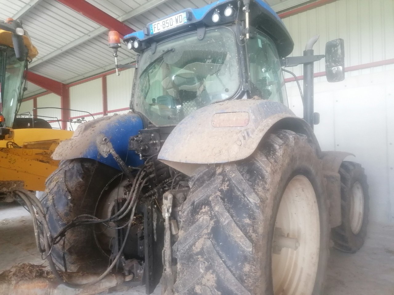 Traktor typu New Holland T7 210 SW, Gebrauchtmaschine v Lalœuf (Obrázek 4)