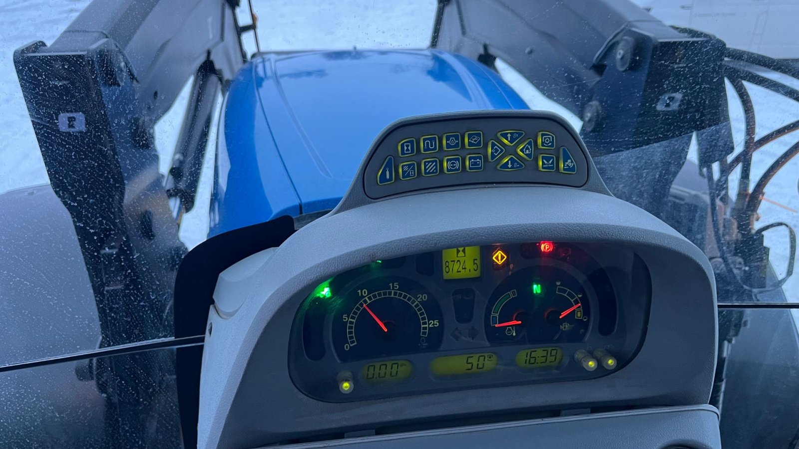 Traktor a típus New Holland T7030 AUTOCOMMAND + frontlæsser fra 2018, Gebrauchtmaschine ekkor: Vejle (Kép 5)