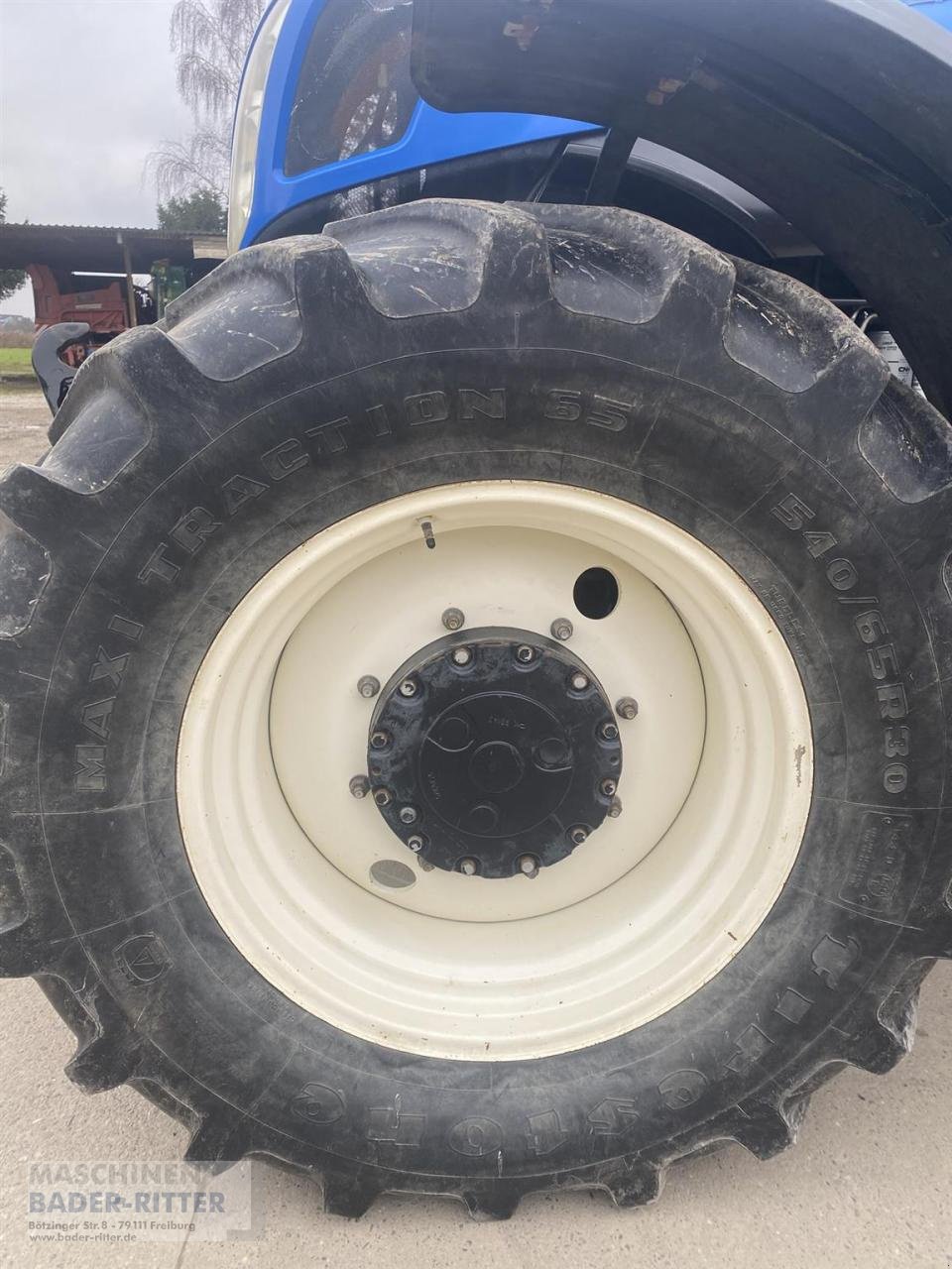 Traktor des Typs New Holland T7040 PC, Gebrauchtmaschine in Freiburg (Bild 8)