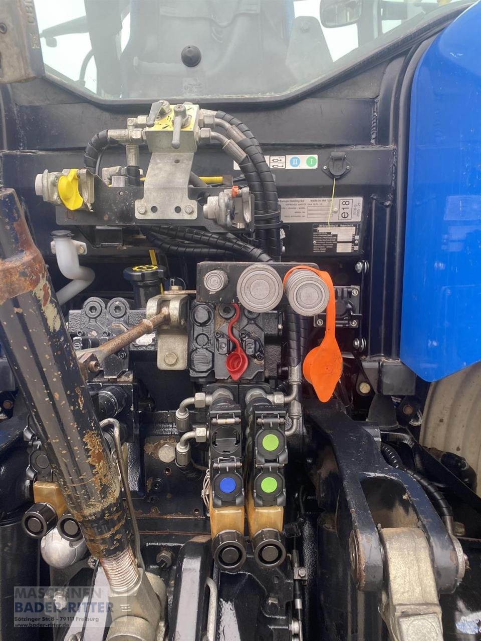 Traktor des Typs New Holland T7040 PC, Gebrauchtmaschine in Freiburg (Bild 19)