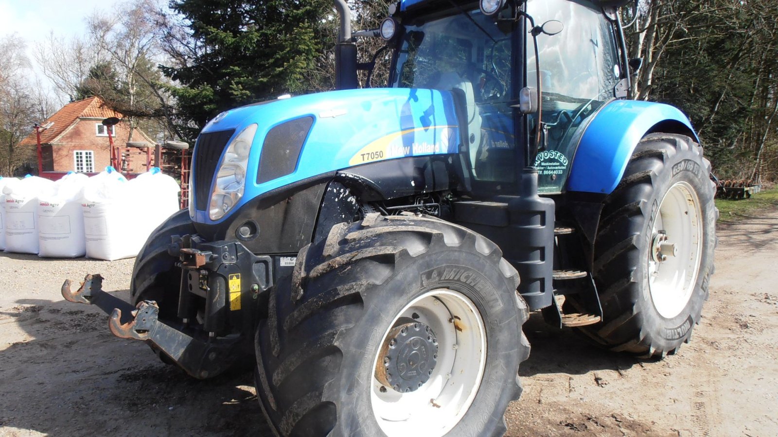 Traktor типа New Holland T7050 AUTO COMMAND Traktor, Gebrauchtmaschine в Varde (Фотография 2)