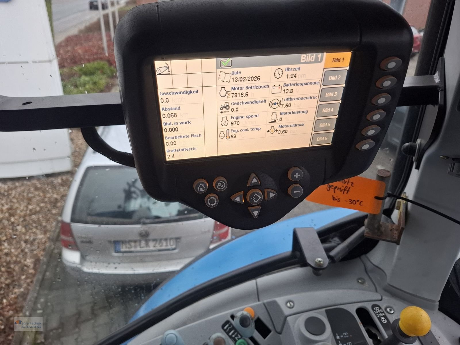 Traktor of the type New Holland T7050 PC, Gebrauchtmaschine in Altenberge (Picture 15)