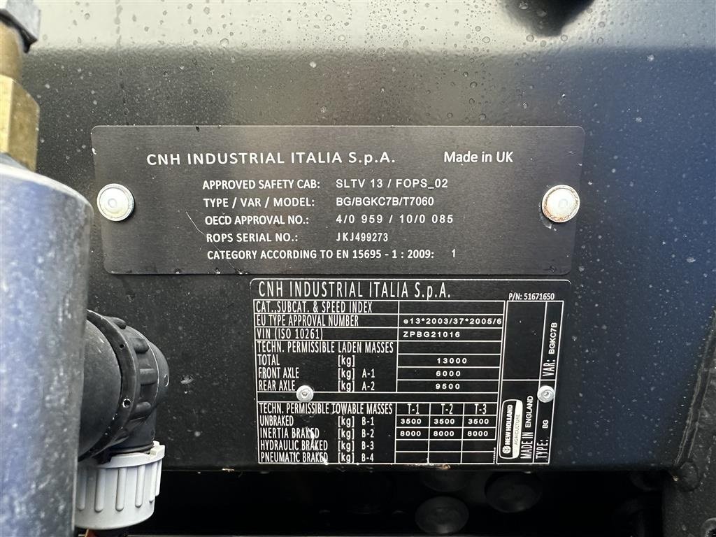 Traktor typu New Holland T7060, Gebrauchtmaschine v Gjerlev J. (Obrázek 19)
