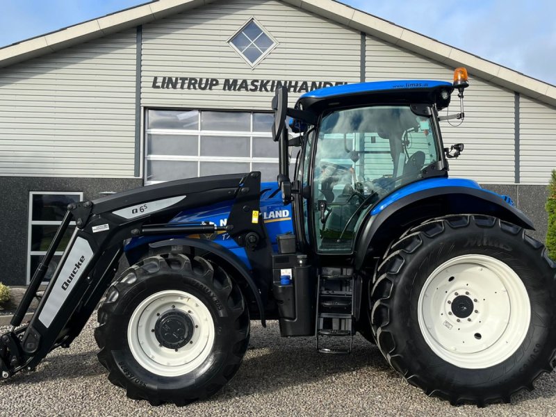 Traktor des Typs New Holland T7.165S Med frontlæsser, Gebrauchtmaschine in Lintrup (Bild 1)