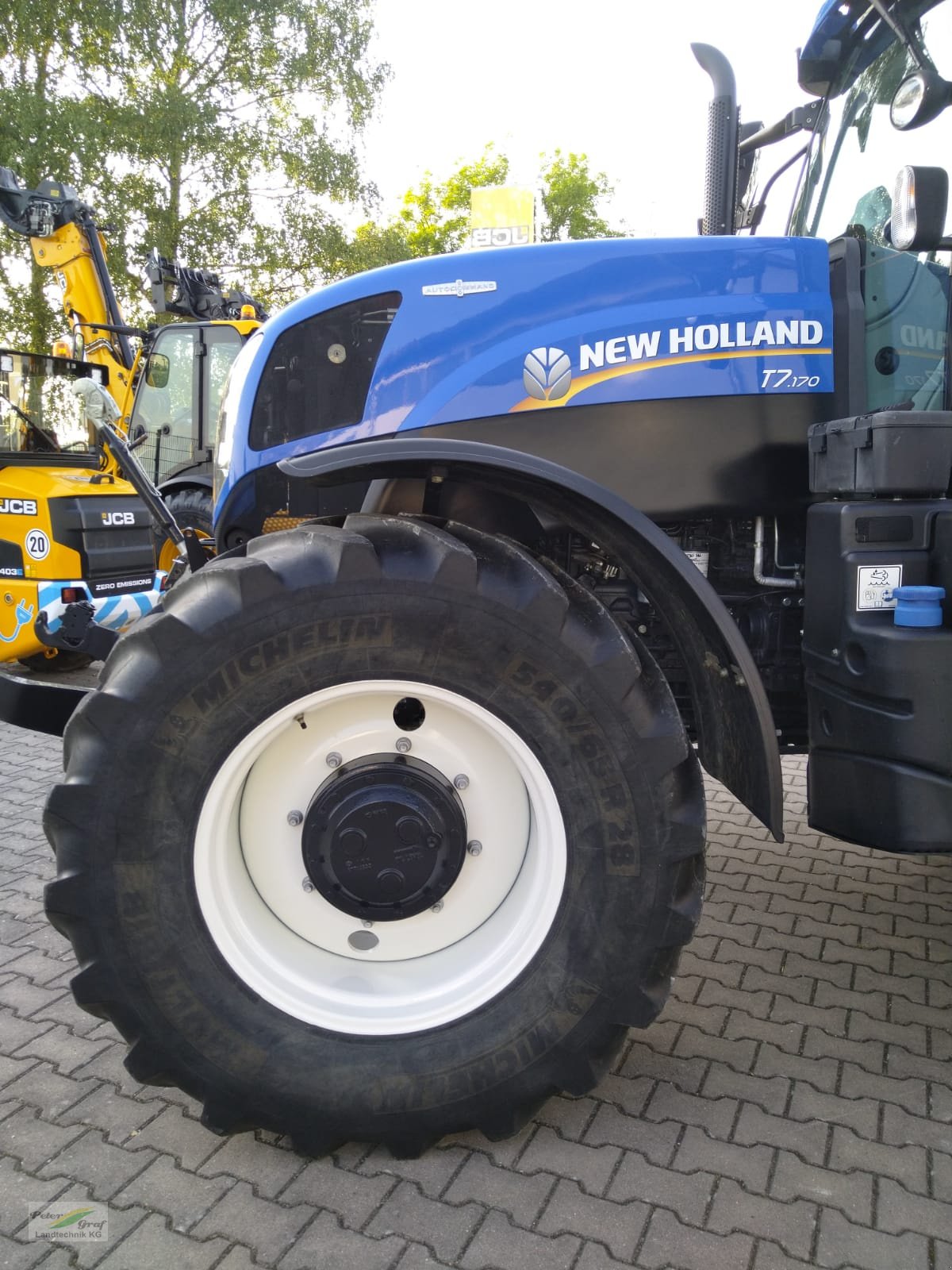 Traktor του τύπου New Holland T7.170 AutoCommand  Zustand wie Neu !!, Gebrauchtmaschine σε Pegnitz-Bronn (Φωτογραφία 2)