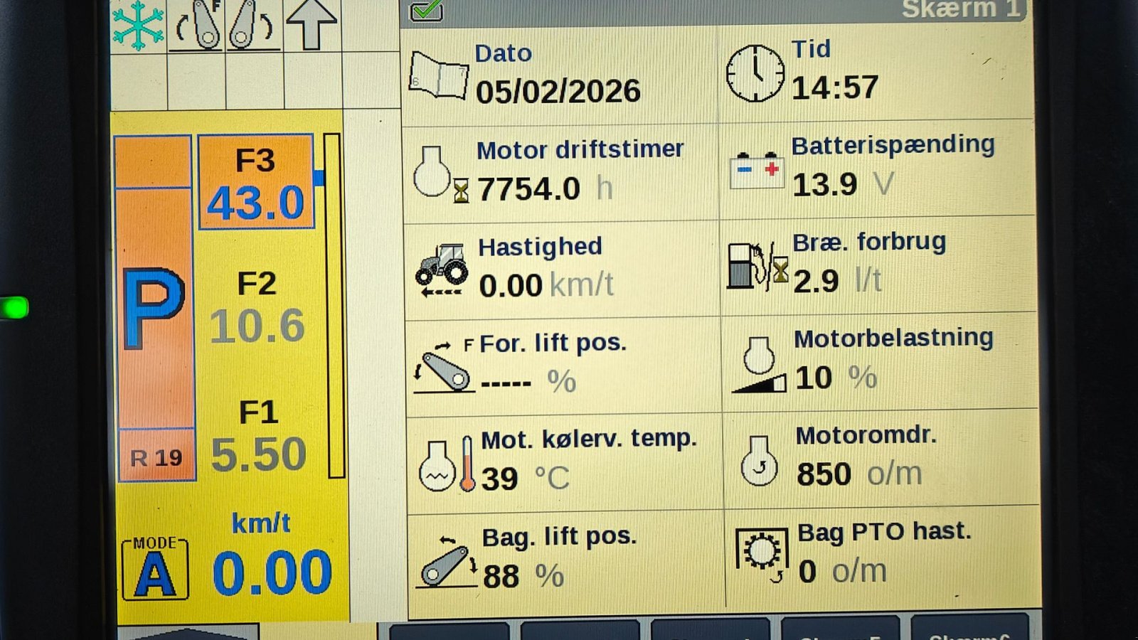 Traktor tip New Holland T7.170, Gebrauchtmaschine in Holstebro (Poză 8)
