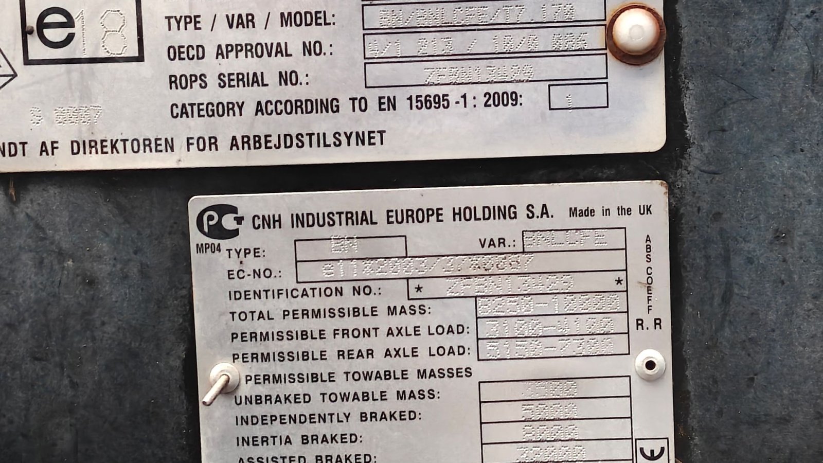 Traktor tip New Holland T7.170, Gebrauchtmaschine in Holstebro (Poză 19)