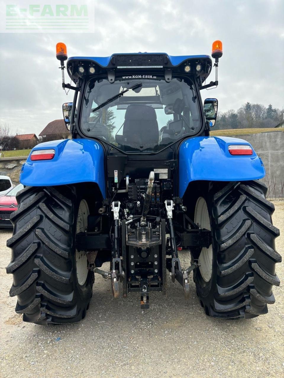 Traktor Türe ait New Holland T7.175, Gebrauchtmaschine içinde GROBELNO (resim 4)