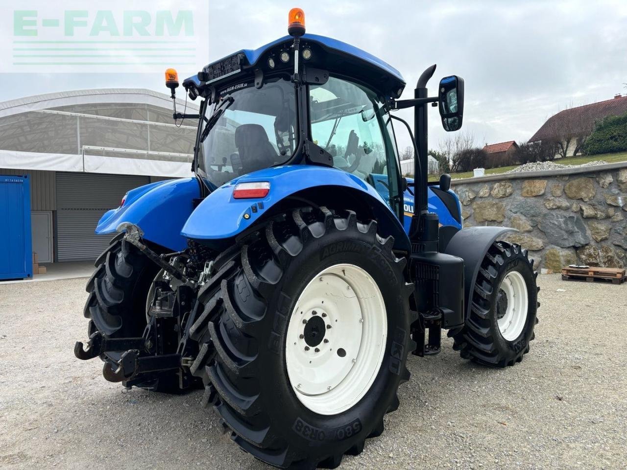 Traktor Türe ait New Holland T7.175, Gebrauchtmaschine içinde GROBELNO (resim 5)