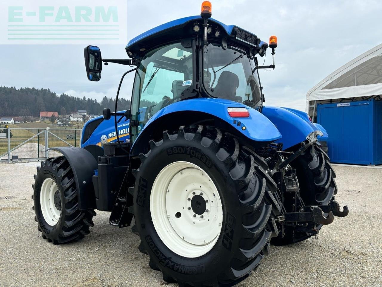 Traktor Türe ait New Holland T7.175, Gebrauchtmaschine içinde GROBELNO (resim 9)
