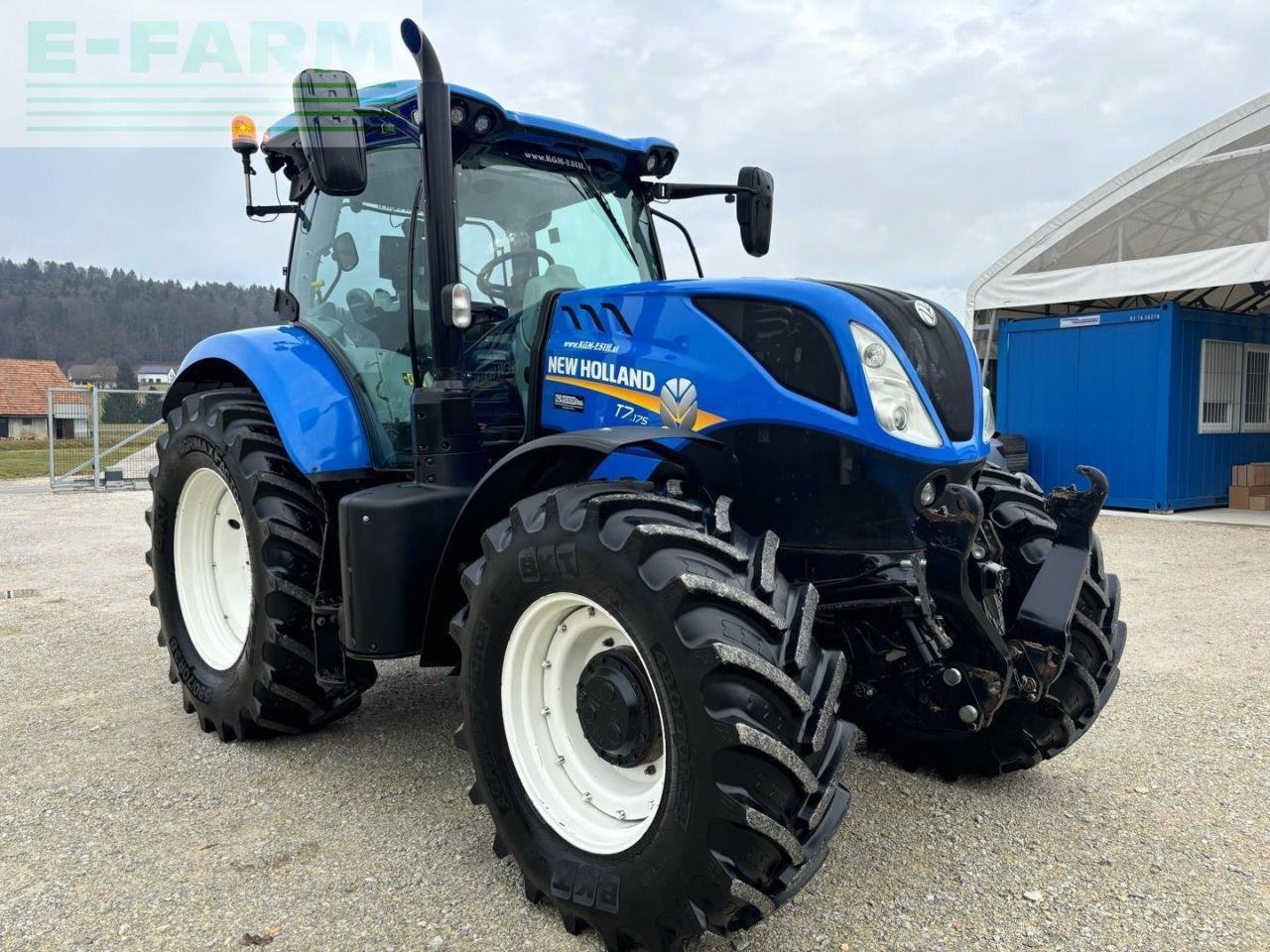 Traktor Türe ait New Holland T7.175, Gebrauchtmaschine içinde GROBELNO (resim 10)