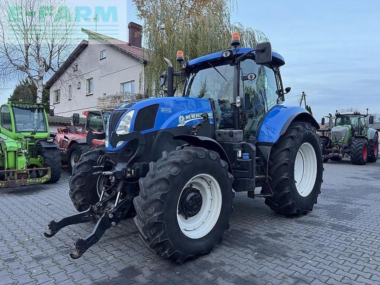 Traktor Türe ait New Holland t7.185 powercommand - sidewinder ii, Gebrauchtmaschine içinde DAMAS?AWEK (resim 1)