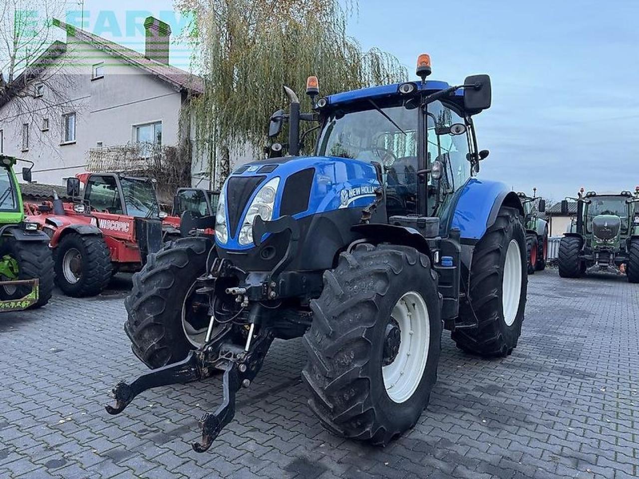 Traktor Türe ait New Holland t7.185 powercommand - sidewinder ii, Gebrauchtmaschine içinde DAMAS?AWEK (resim 2)