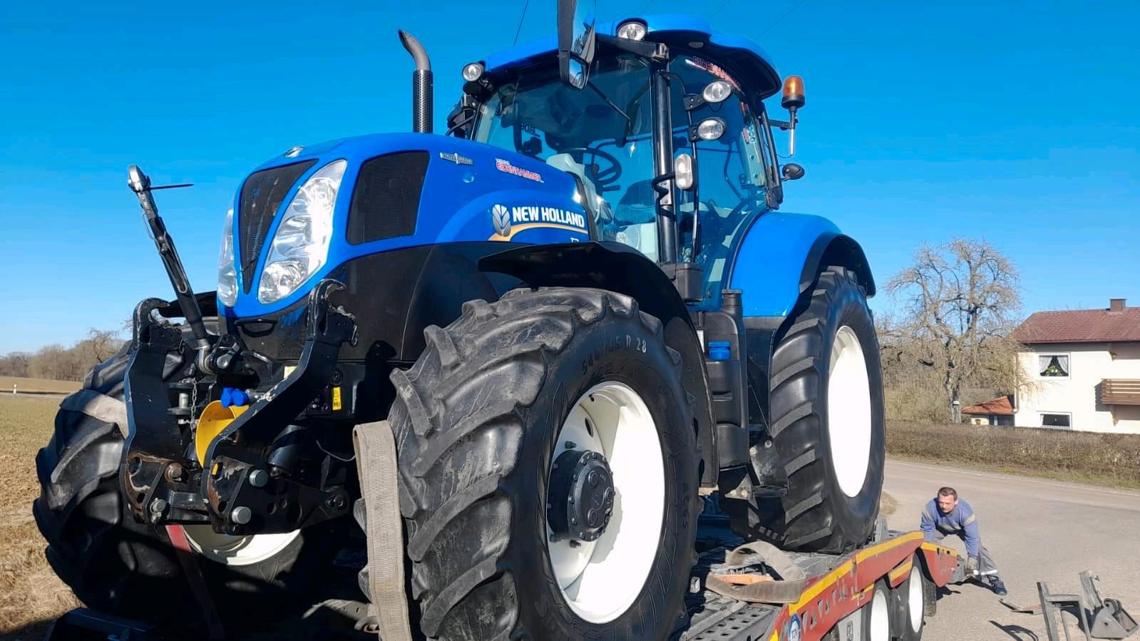 Traktor of the type New Holland T7.185AC, Gebrauchtmaschine in Creglingen (Picture 7)