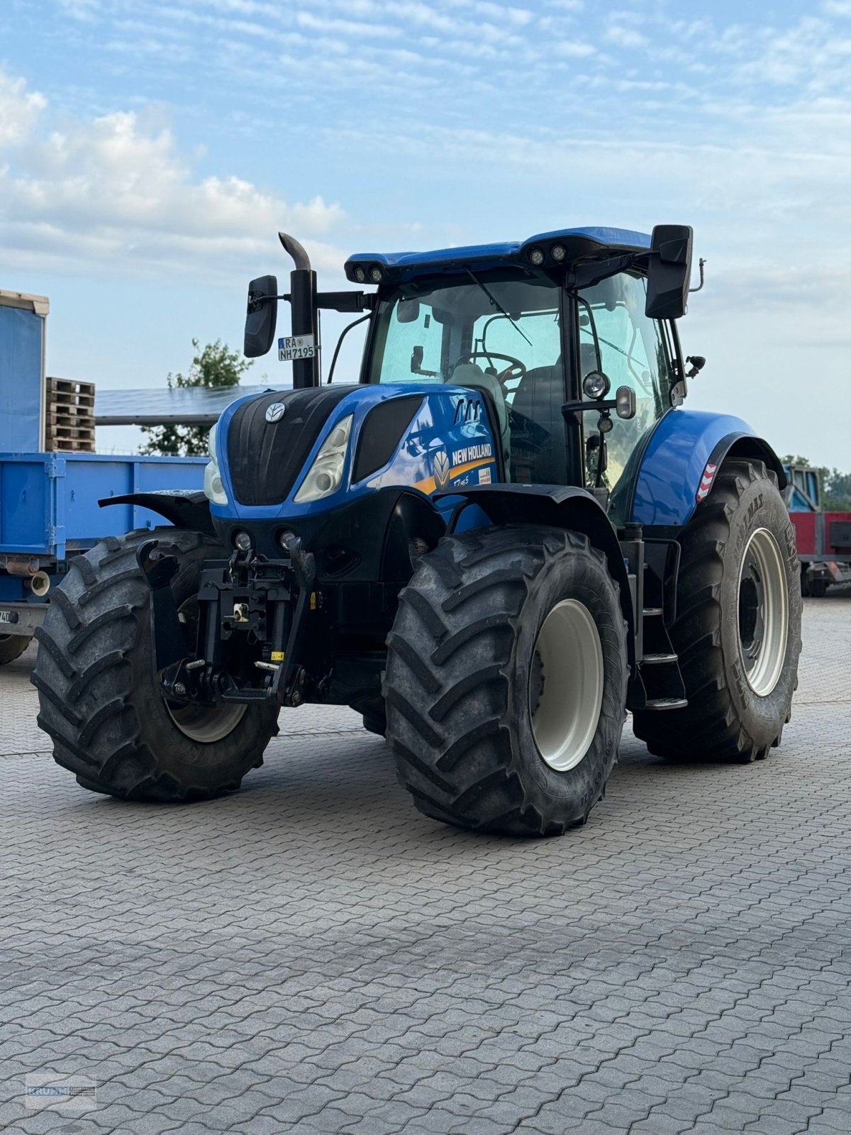 Traktor del tipo New Holland T7.195s, Gebrauchtmaschine en Malterdingen (Imagen 1)