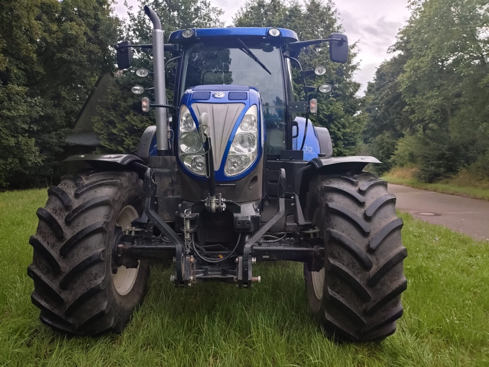Traktor des Typs New Holland T7.200 AC Blue Power, Gebrauchtmaschine in Creglingen (Bild 4)