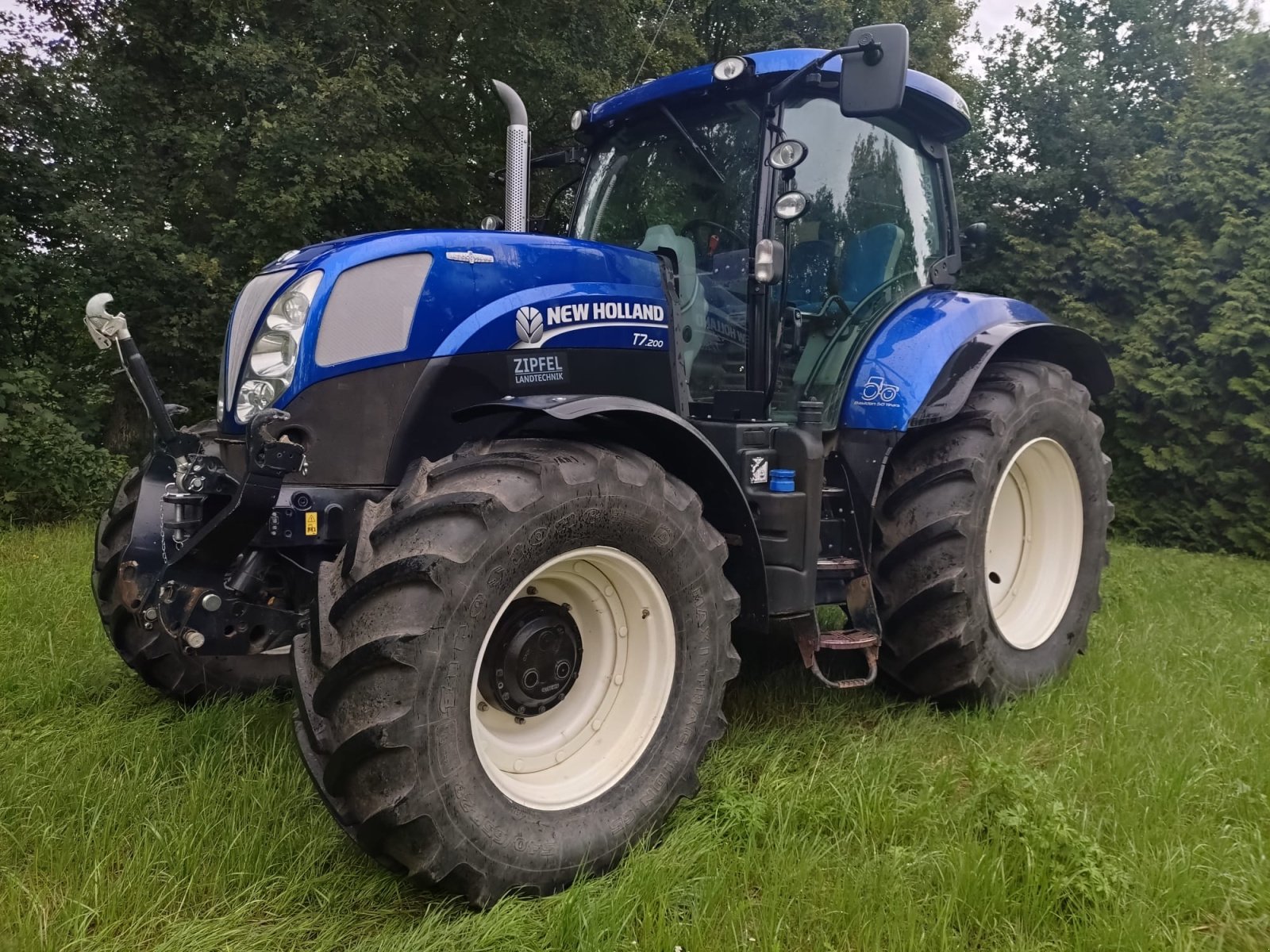 Traktor des Typs New Holland T7.200 AC Blue Power, Gebrauchtmaschine in Creglingen (Bild 5)