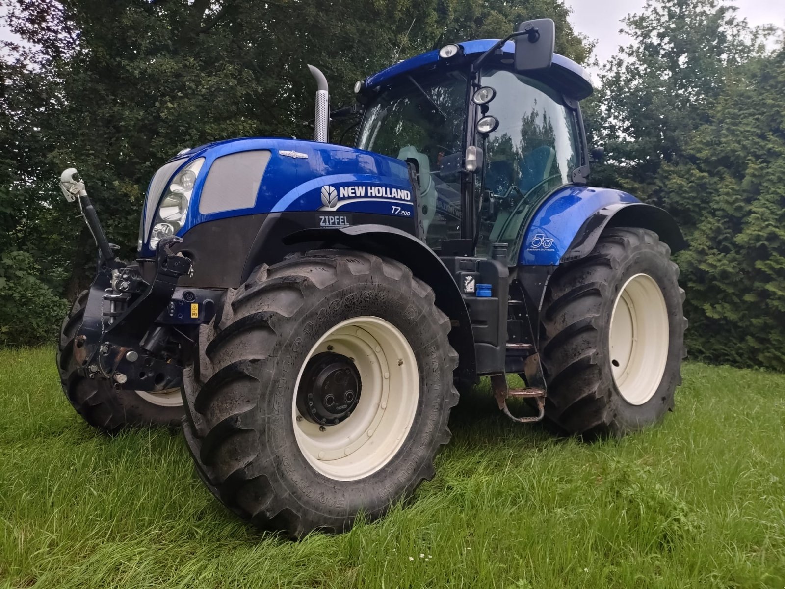 Traktor des Typs New Holland T7.200 AC Blue Power, Gebrauchtmaschine in Creglingen (Bild 7)