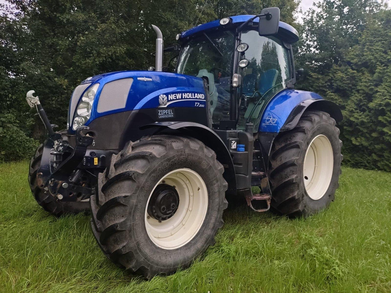 Traktor типа New Holland T7.200 AC Blue Power, Gebrauchtmaschine в Creglingen (Фотография 7)