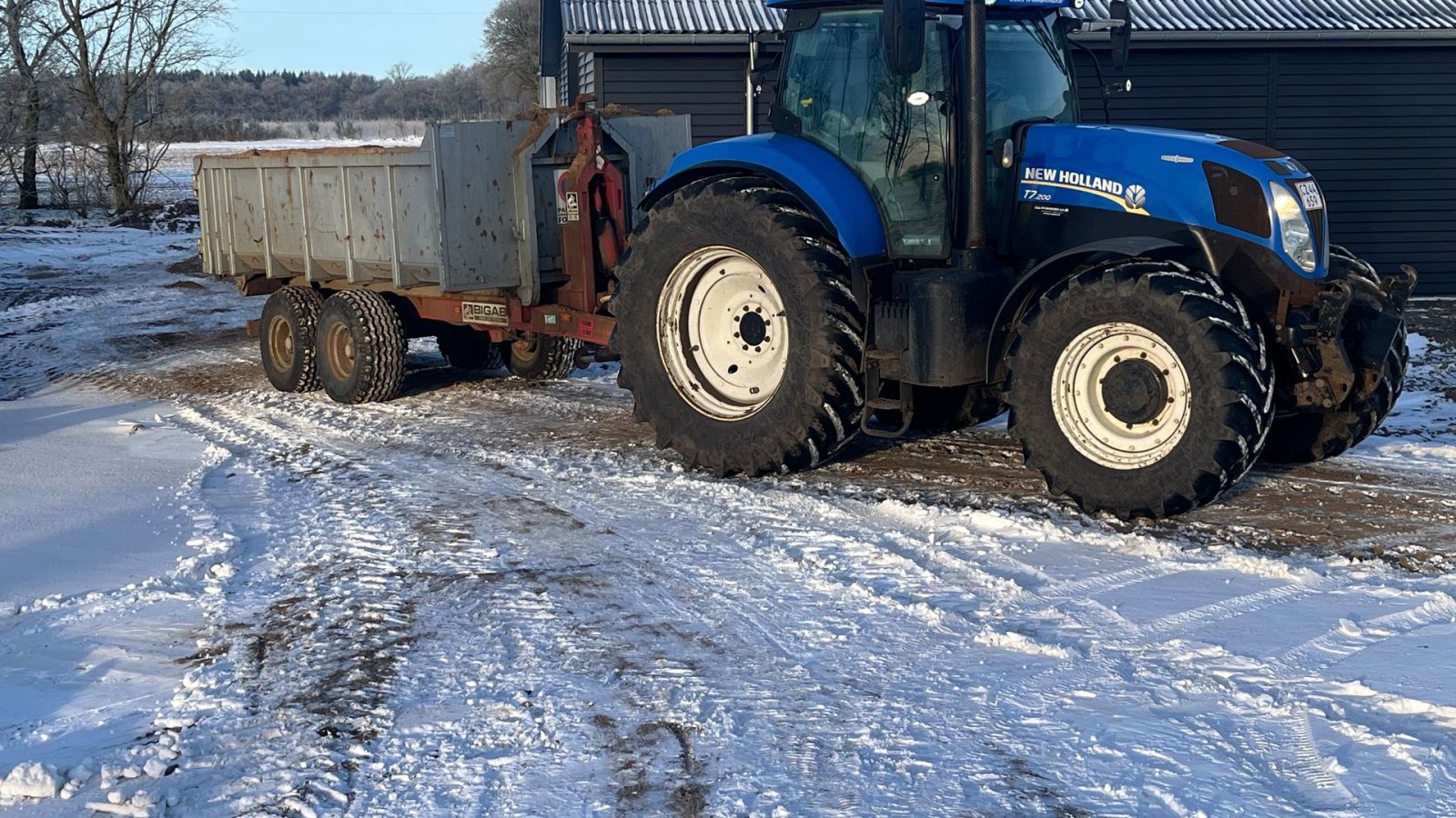 Traktor типа New Holland T7.200 Autocommand, Gebrauchtmaschine в Haderslev (Фотография 5)