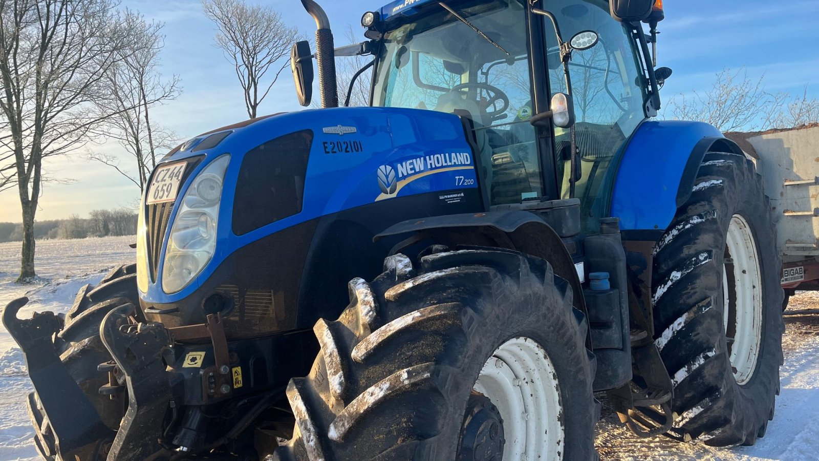 Traktor типа New Holland T7.200 Autocommand, Gebrauchtmaschine в Haderslev (Фотография 1)