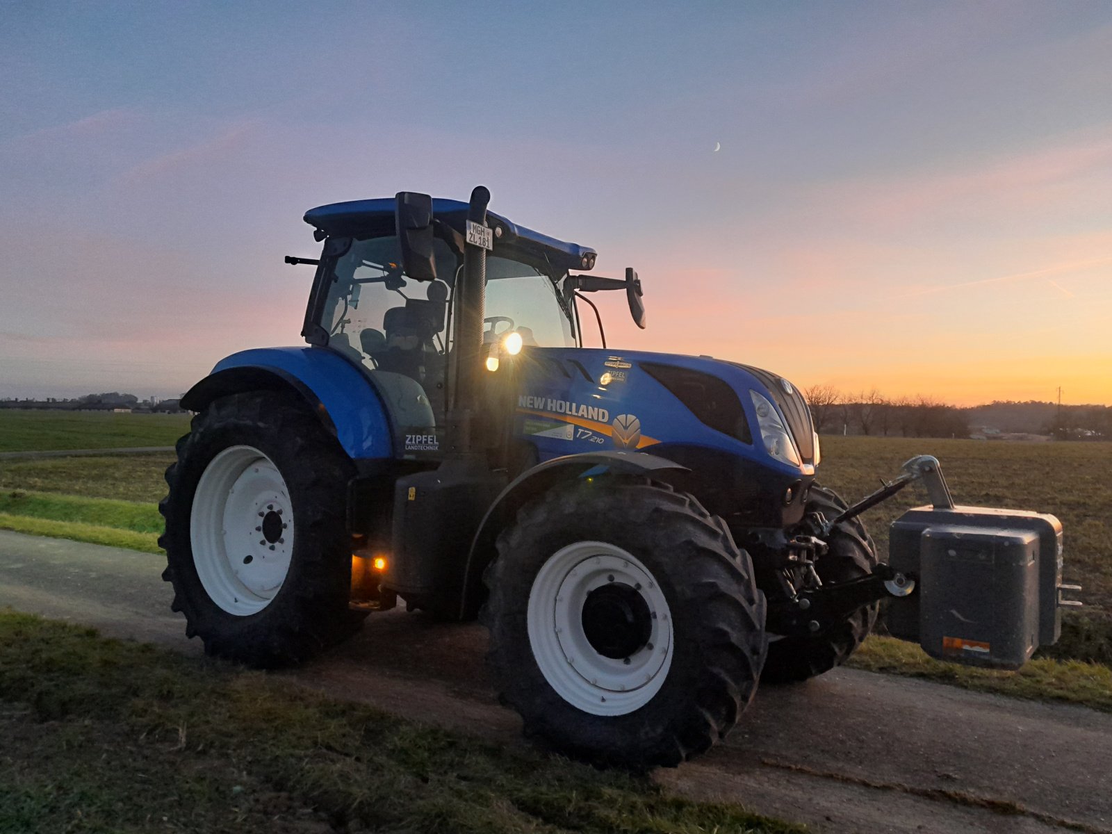 Traktor a típus New Holland T7.210 AC, Gebrauchtmaschine ekkor: Creglingen (Kép 5)
