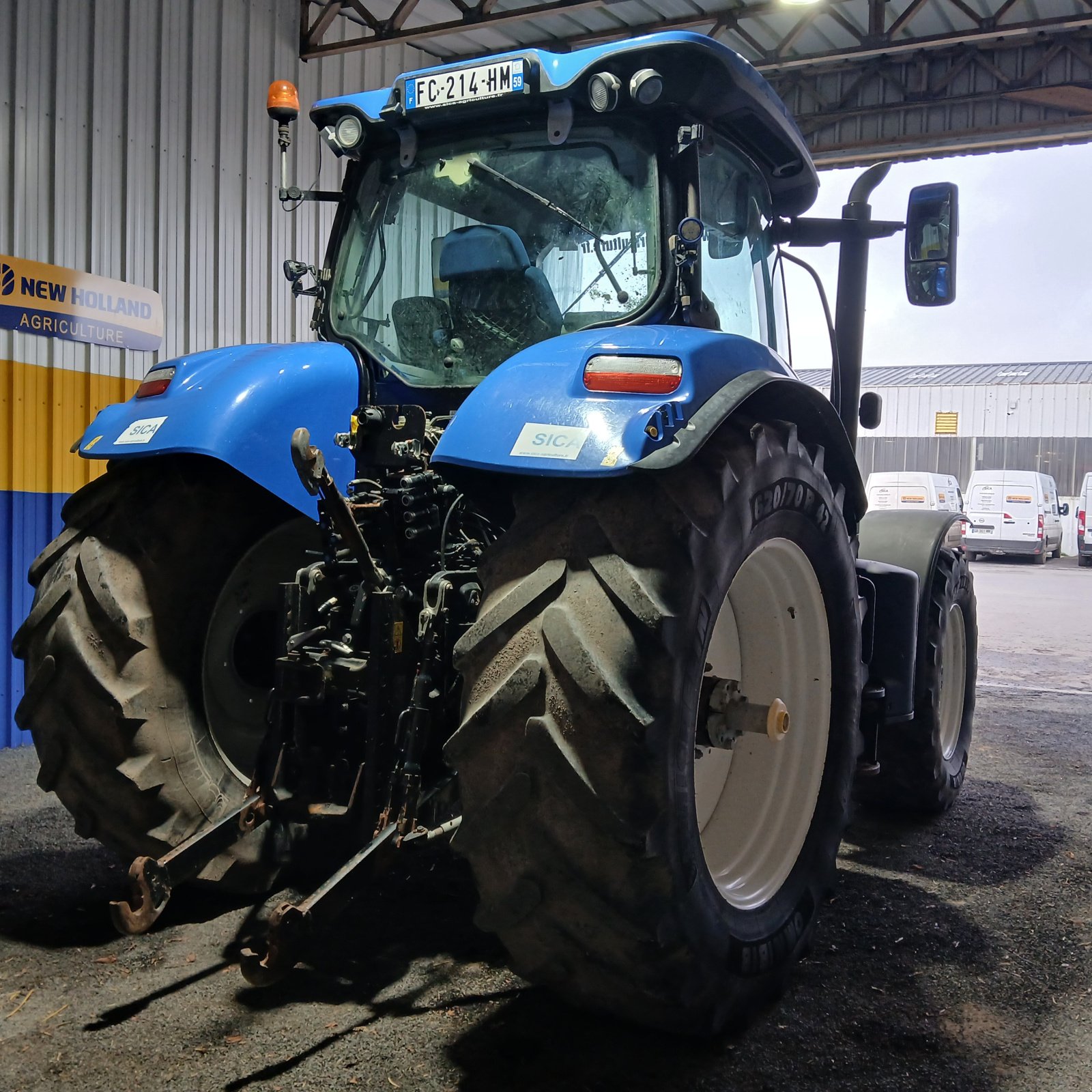 Traktor del tipo New Holland T7.210 POWER COM, Gebrauchtmaschine In HERLIN LE SEC (Immagine 4)