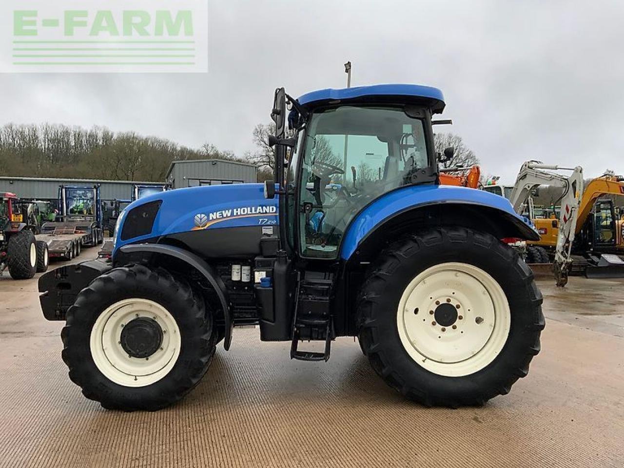 Traktor типа New Holland t7.210 tractor (st25435), Gebrauchtmaschine в SHAFTESBURY (Фотография 5)